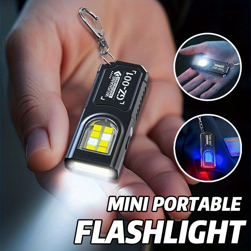 Senter Gantungan Kunci LED COB - Diy Lamp Electronics ulasan dan harga