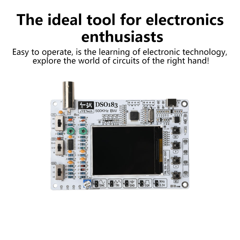 DC 5V DSO183 Osiloskop Digital - Diy Electronics Kits For Beginners ulasan dan harga