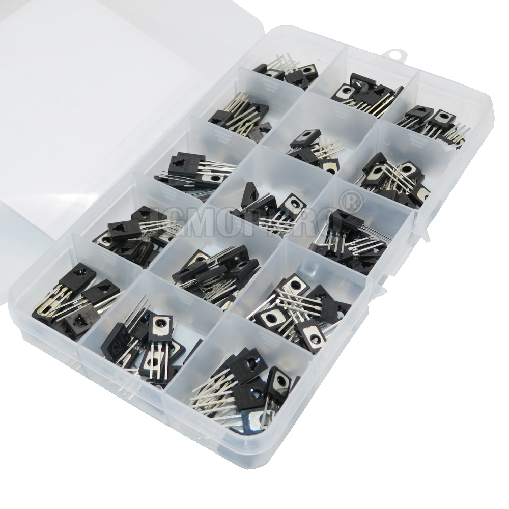 150 buah TO-126 paket bermacam - Mosfet Transistor Set ulasan dan harga