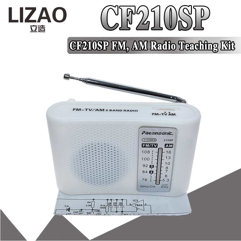 LIZAO CF210SP FM AM Radio Kit, - Diy Electronics Kits For Beginners ulasan dan harga