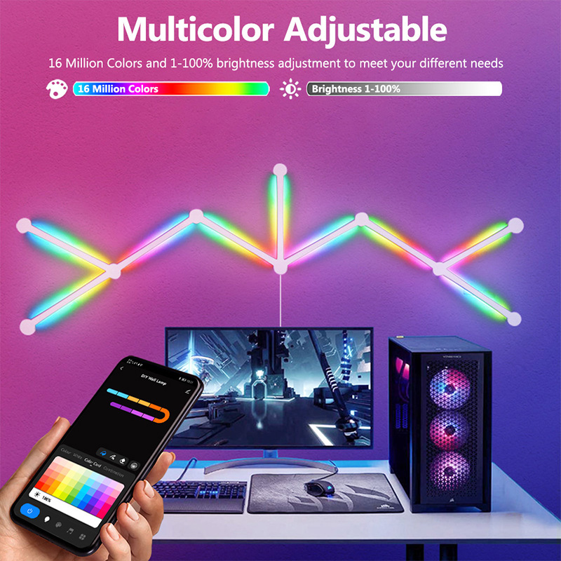 Lampu Dinding RGB Pintar, Lamp - Diy Lamp Electronics ulasan dan harga