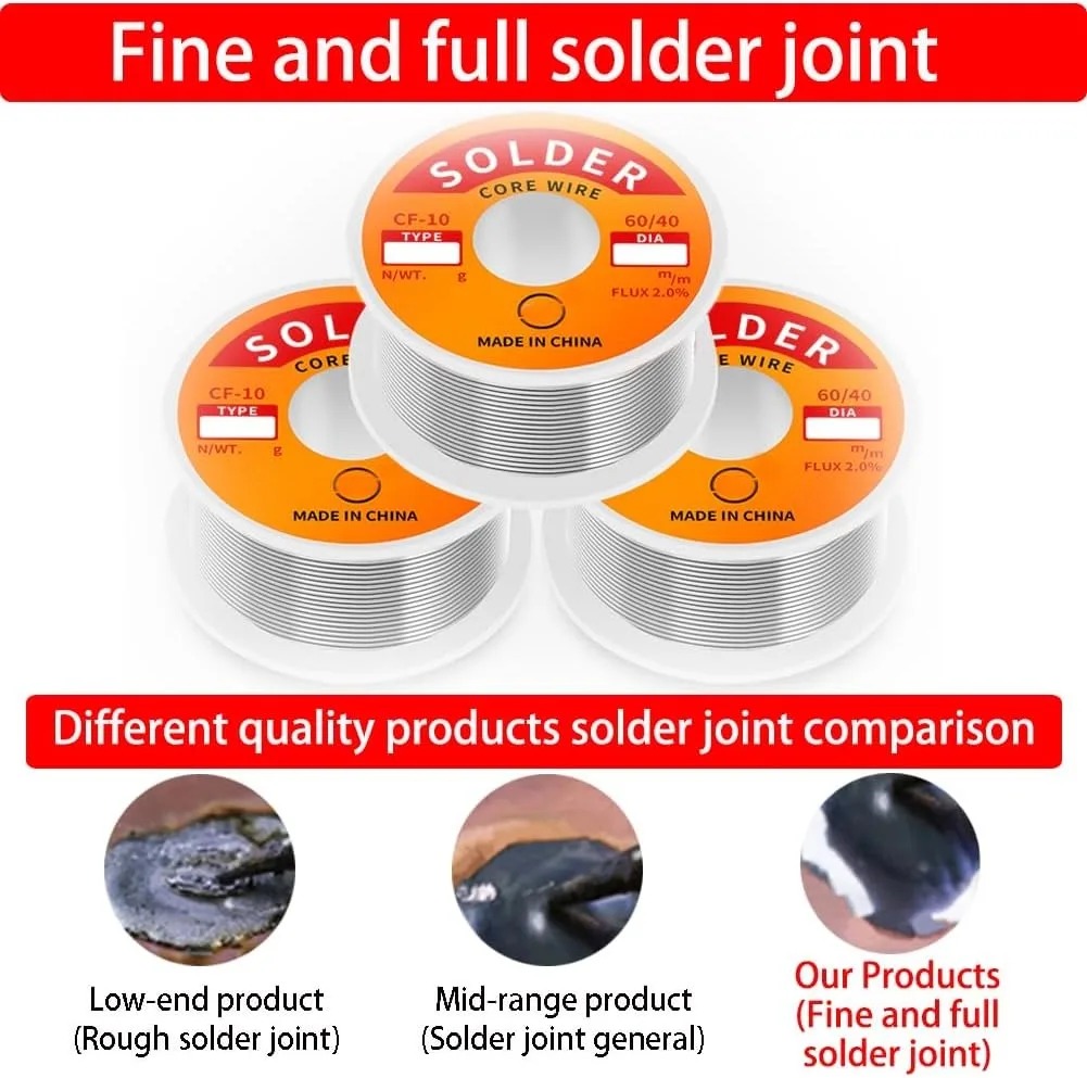 Kawat Solder Timah Inti Rosin  - Diy Electronics Flux ulasan dan harga
