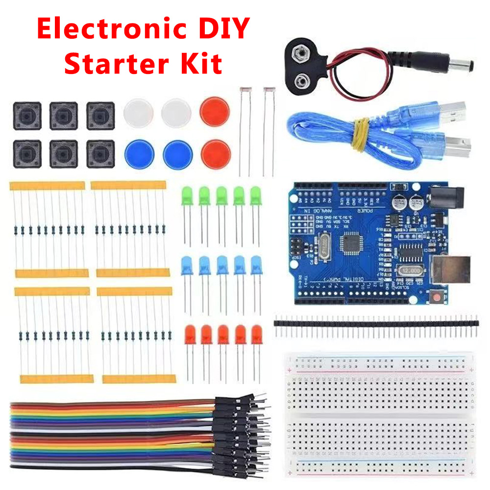 Kit Pemula Elektronik DIY Untu - Diy Electronics Breadboard ulasan dan harga