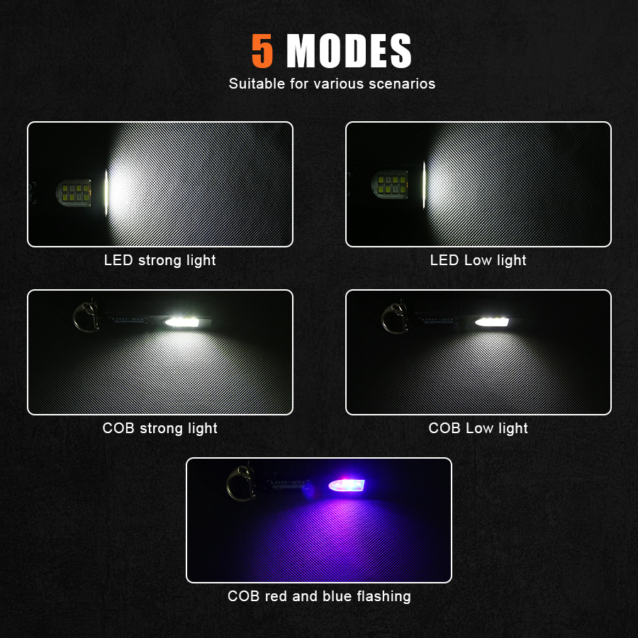 Senter LED Mini COB Multifungs - Diy Lamp Electronics ulasan dan harga