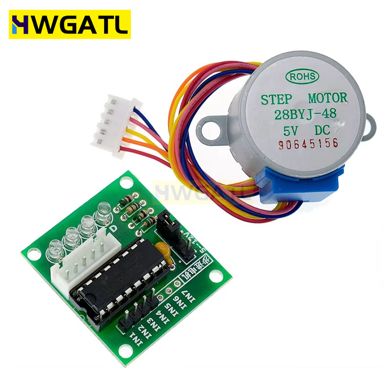 HWGATL 5V 4-Phase 28BYJ-48 DC  - Stepper Motor 28Byj ulasan dan harga