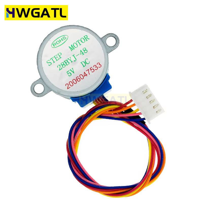 HWGATL 5V 4-Phase 28BYJ-48 DC  - Stepper Motor 28Byj ulasan dan harga