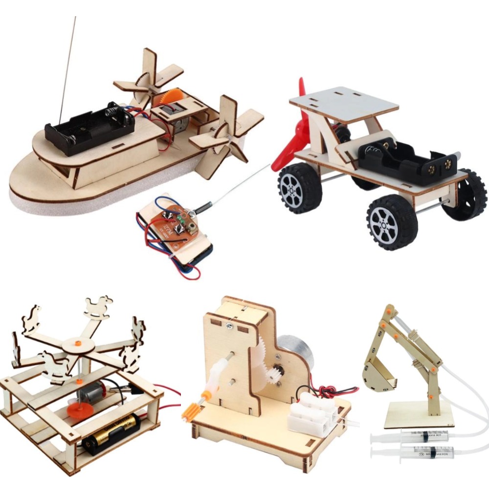 Model perahu DIY mainan sains  - Diy Electronics For Kids ulasan dan harga
