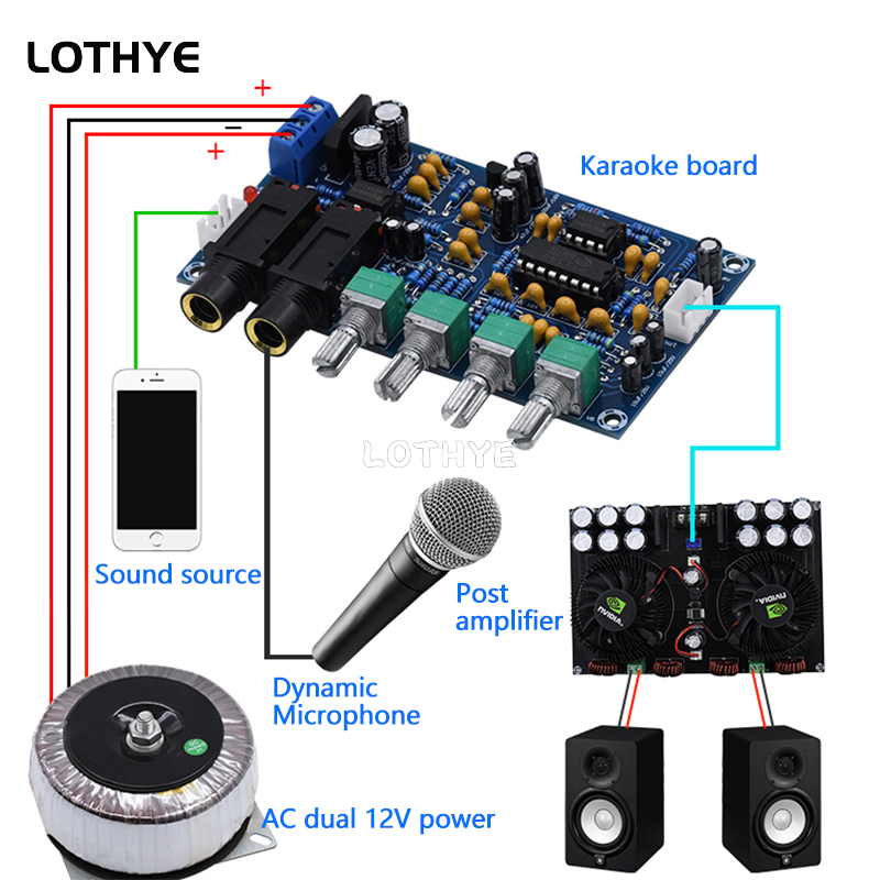 PT2399 Papan Amplifier Mikrofo - Diy Electronic Modules ulasan dan harga