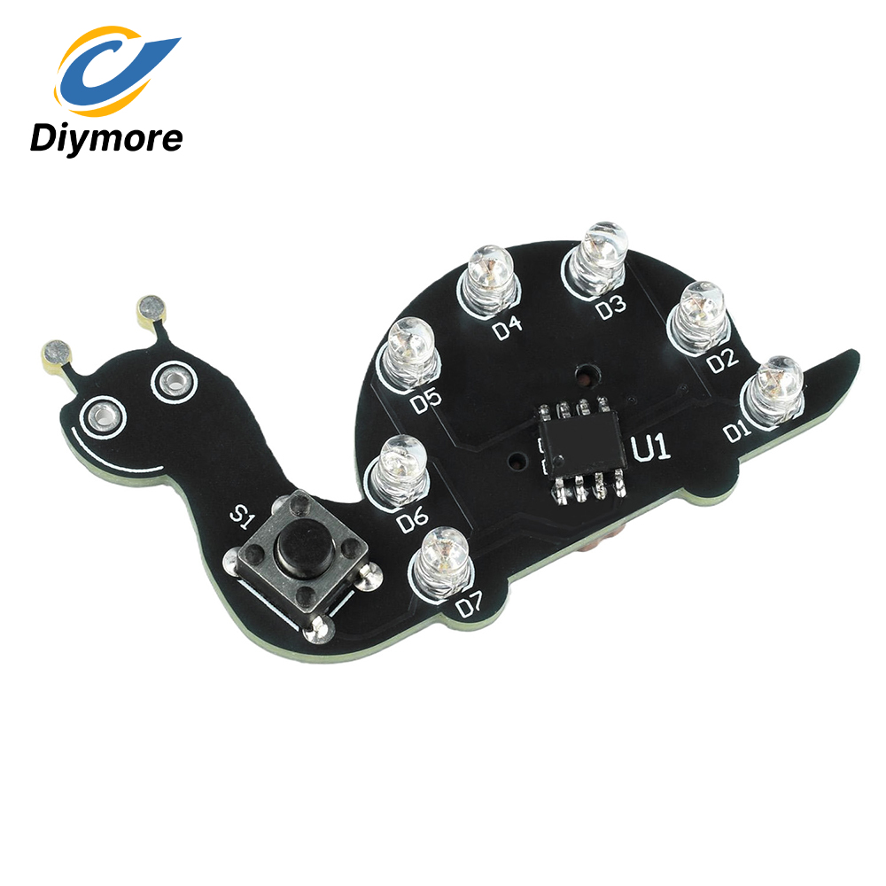 7 Kit Praktik Penyolderan LED  - Diy Electronics Kits For Beginners ulasan dan harga