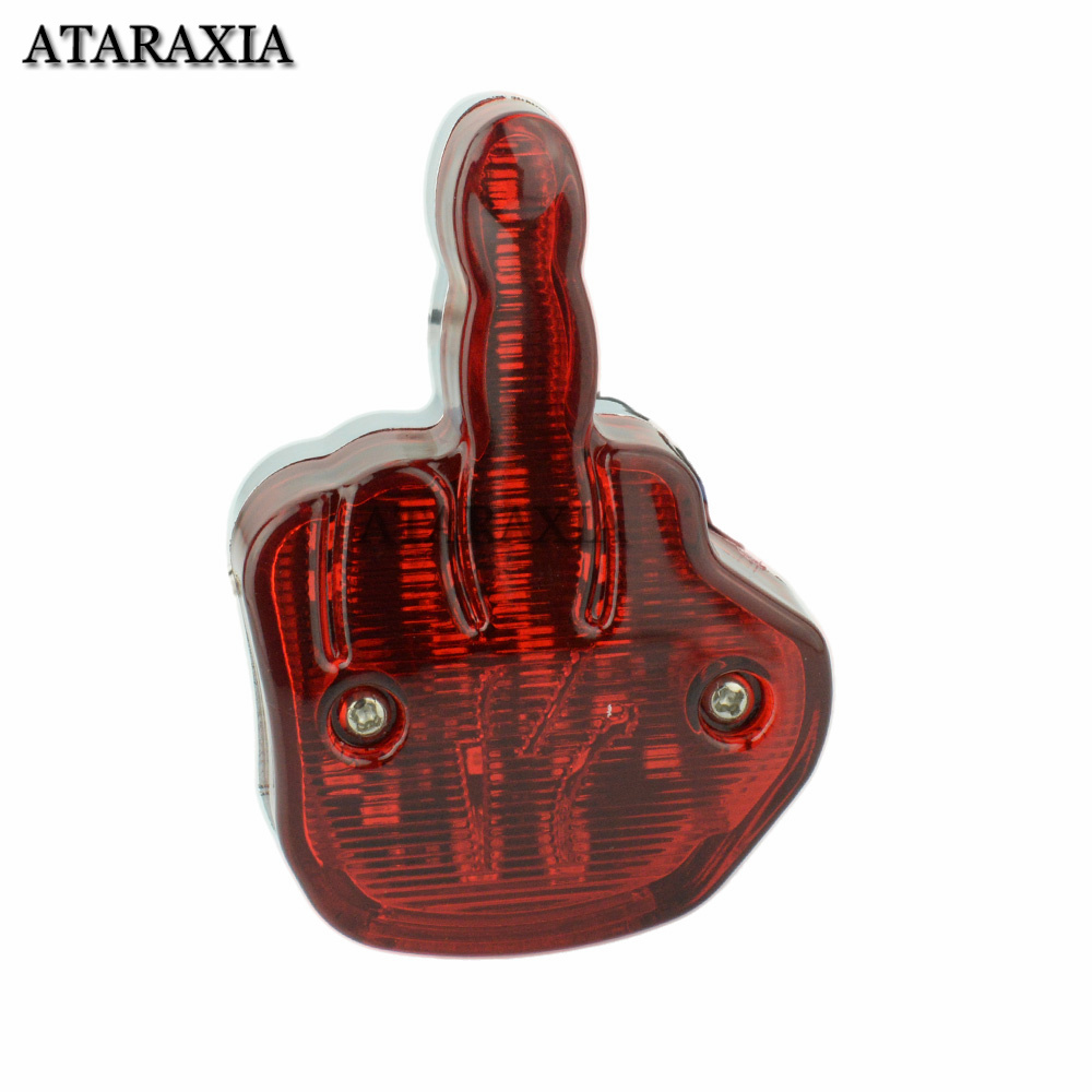 Lampu belakang LED sepeda moto - Diy Lamp Electronics ulasan dan harga