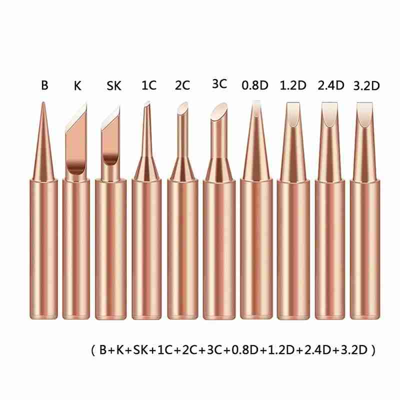 10 Buah Ujung Besi Solder Temb - Soldering Iron Kit ulasan dan harga