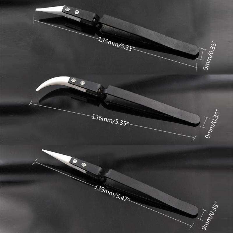 3 Buah/Set Pinset Baja Tahan K - Soldering Iron Kit ulasan dan harga