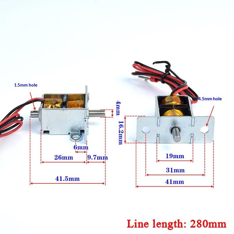 1 Buah DC12V 12A 0726 Solenoid - Diy Electronics Projects ulasan dan harga