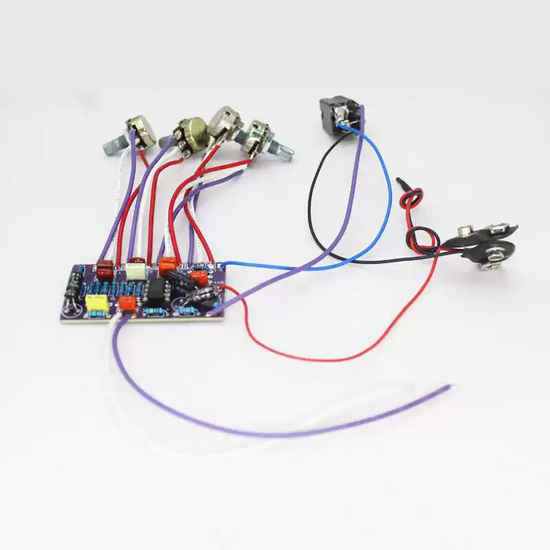 Kit Preamp Aktif Jazz Bass, Pa - Diy Guitar Electronics Kit ulasan dan harga