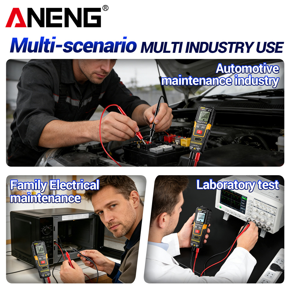 ANENG M129 Multimeter Digital  - Useful Diy Electronics ulasan dan harga