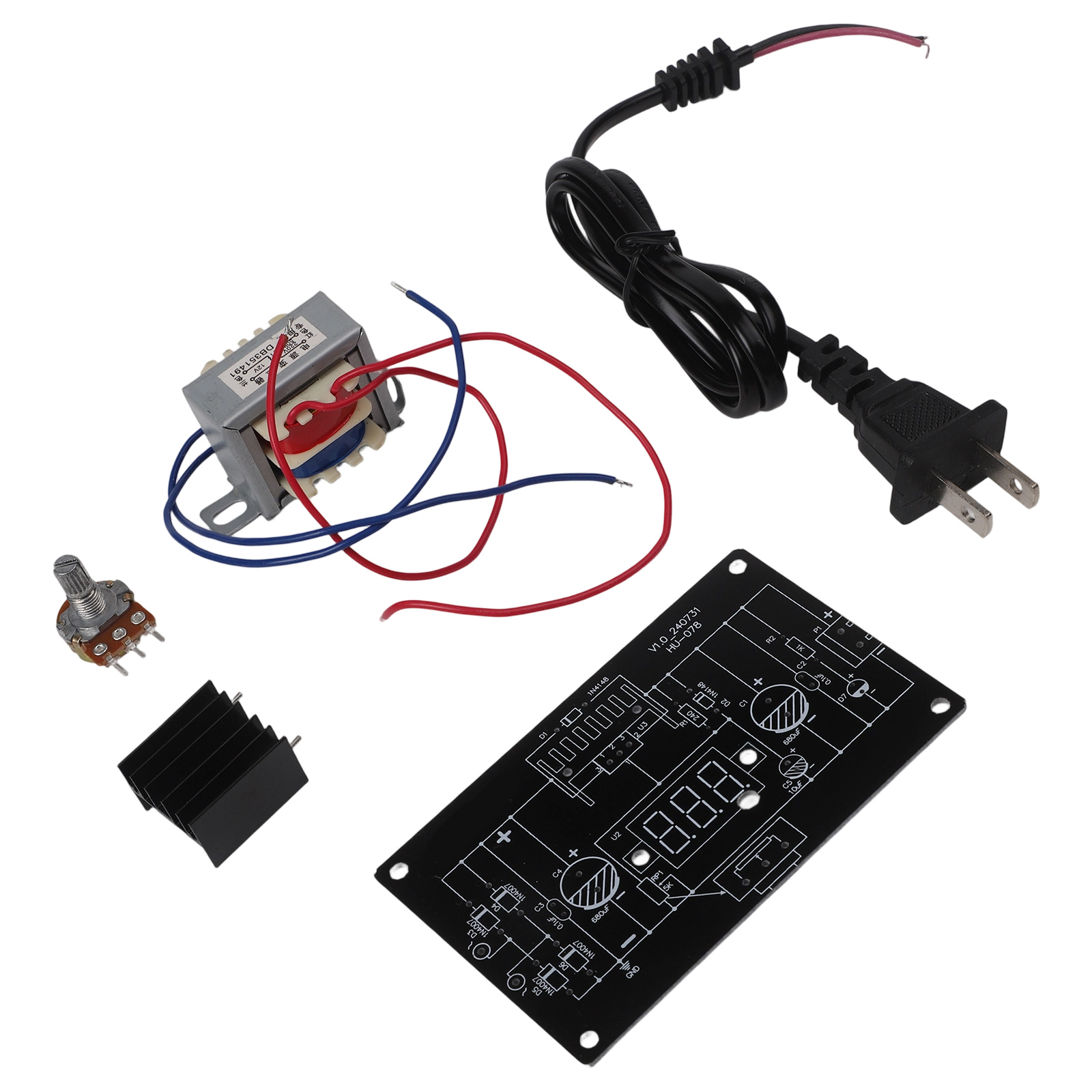 LM317 Kit Papan Catu Daya Regu - Diy Electronic Modules ulasan dan harga