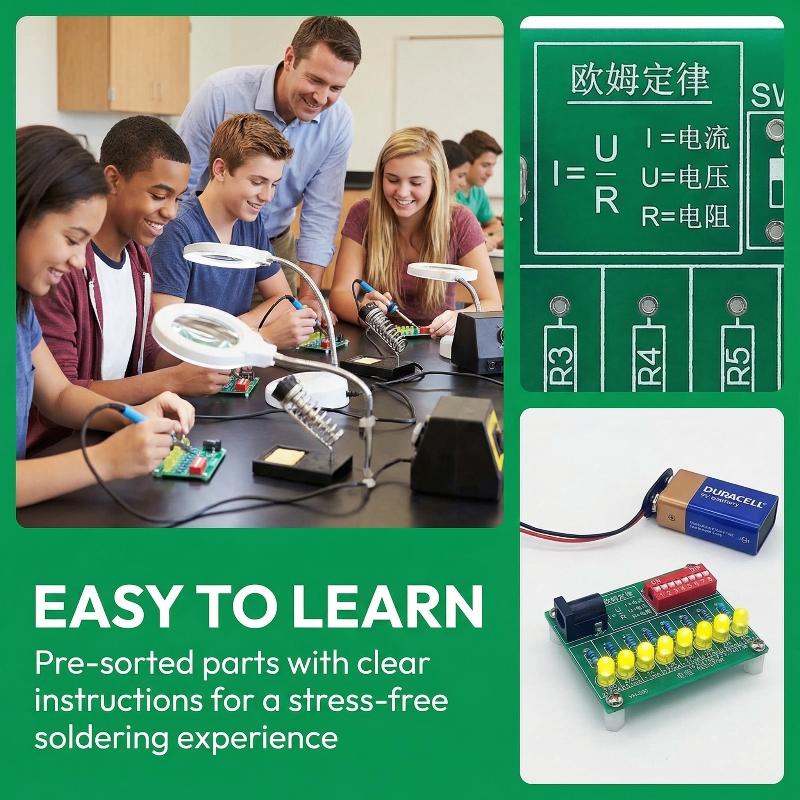 Kit Latihan Penyolderan Elektr - Diy Electronics Kits For Beginners ulasan dan harga