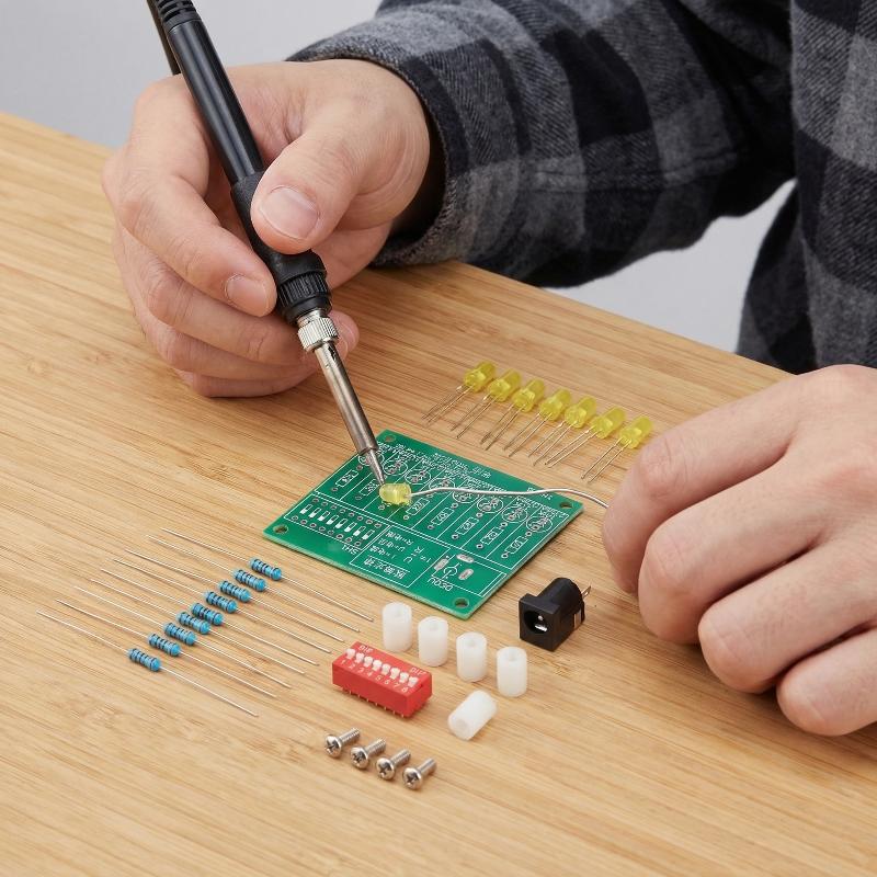 Kit Latihan Penyolderan Elektr - Diy Electronics Kits For Beginners ulasan dan harga