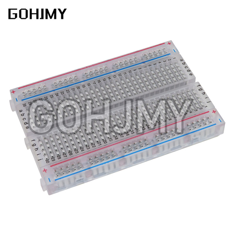 Papan roti mini transparan 10  - Diy Electronics Breadboard ulasan dan harga