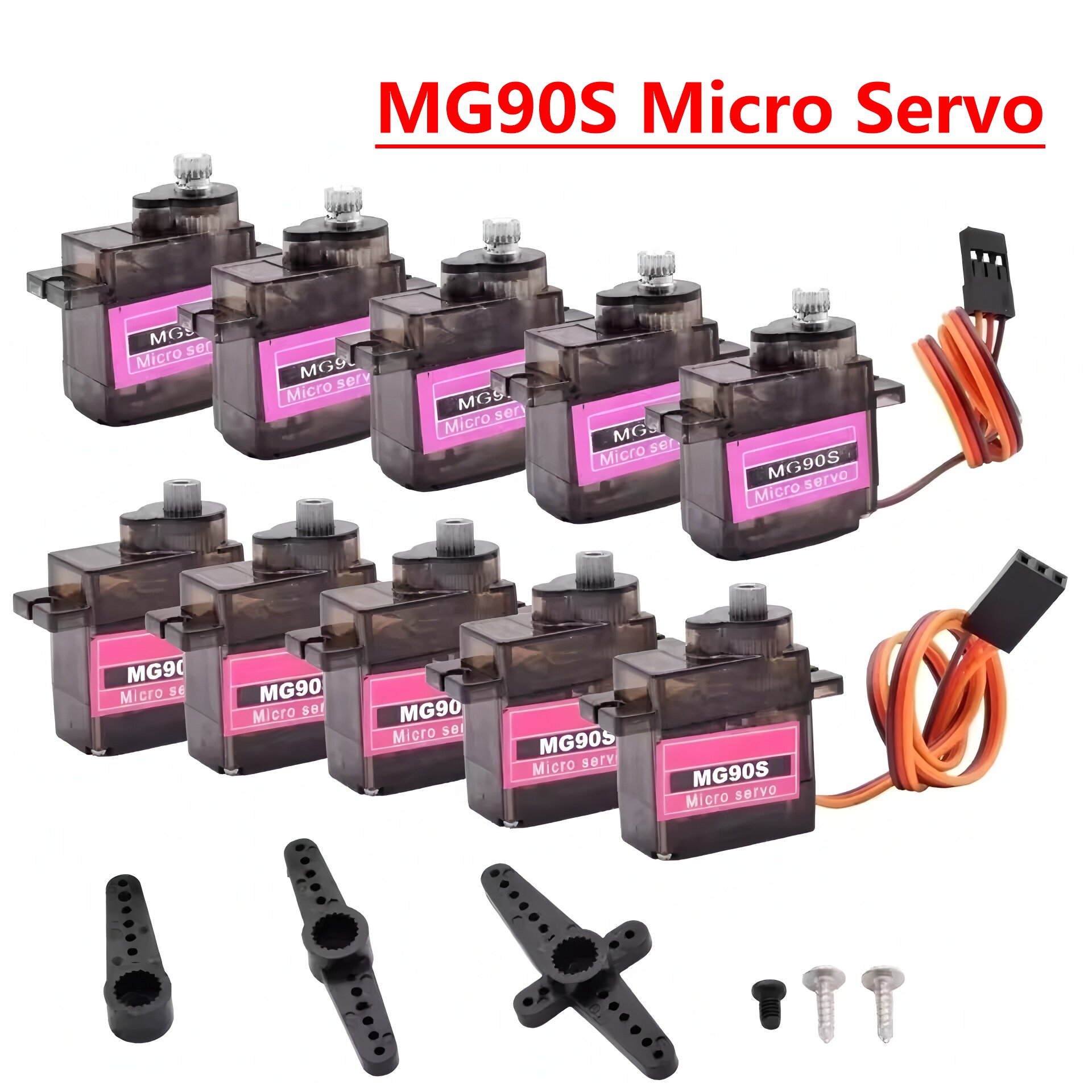 4/5/10/20 Buah MG90S Motor Ser - Servo Motor Sg90 ulasan dan harga