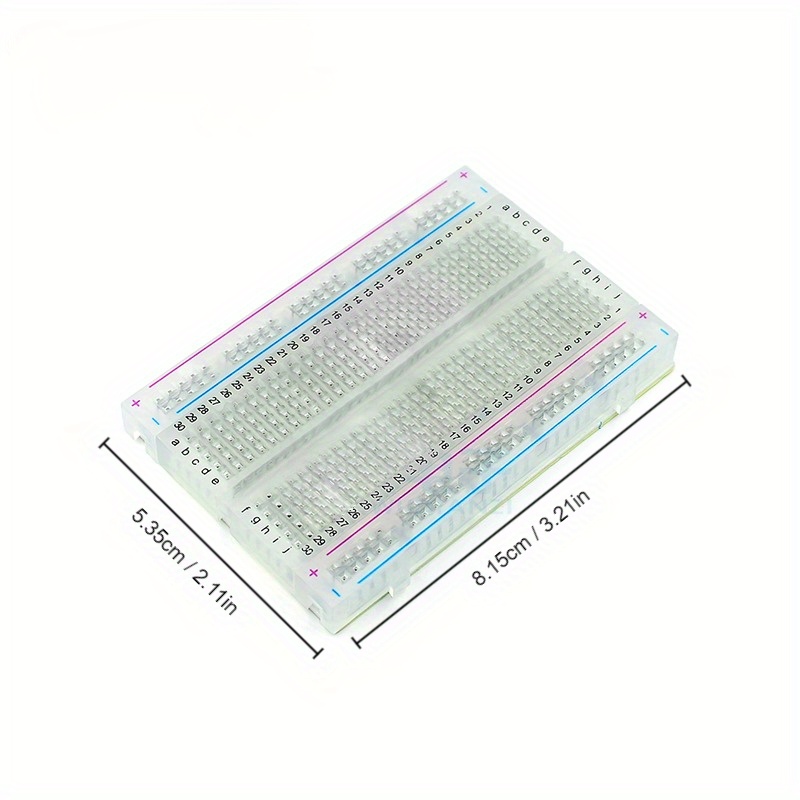 1 buah 400 titik transparan Mi - Diy Electronics Breadboard ulasan dan harga