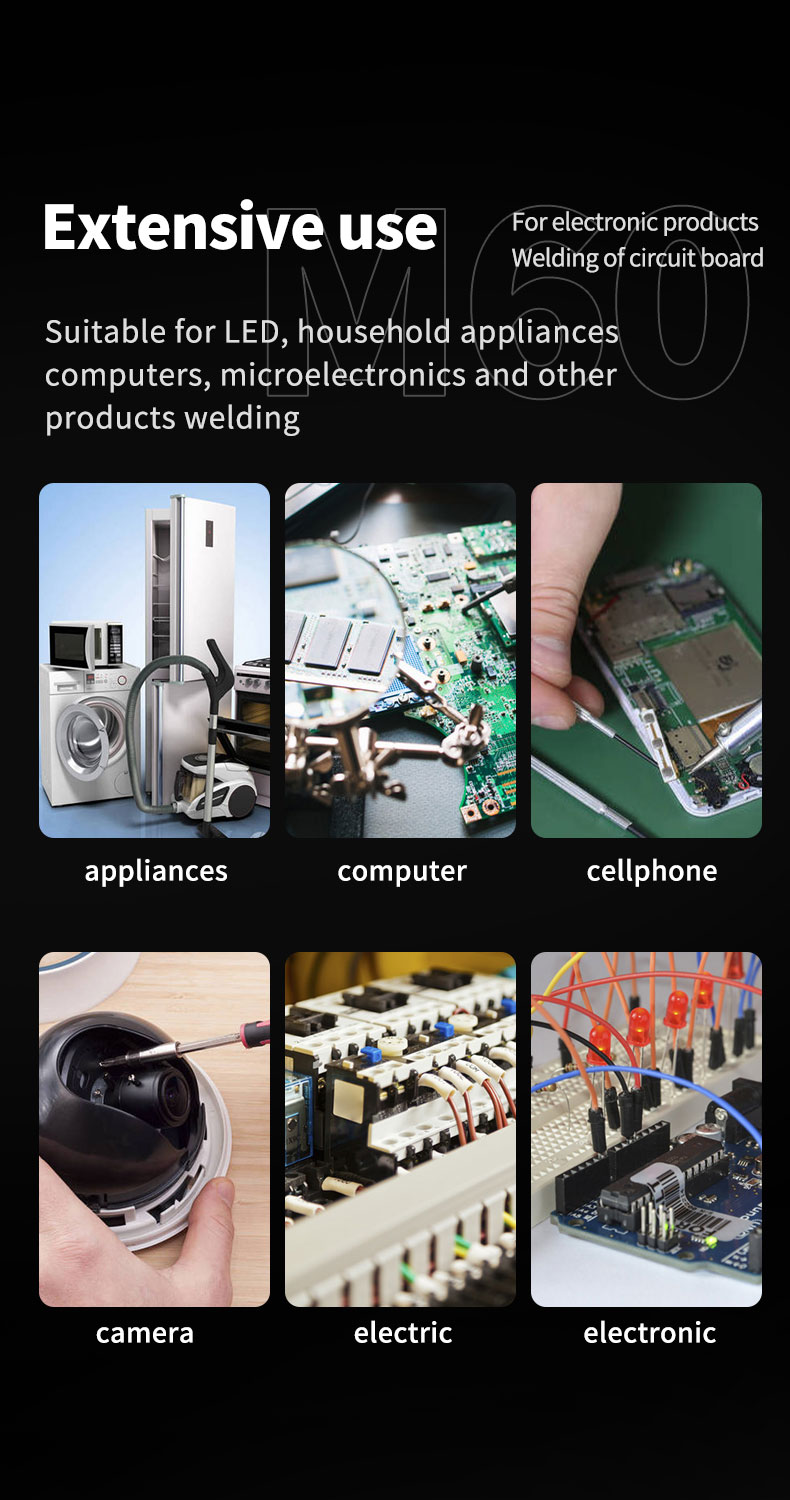 Kawat Solder Resmi MECHINC M60 - Diy Electronics Flux ulasan dan harga