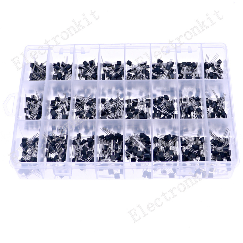 840 buah 24 nilai TO-92 PNP/NP - Mosfet Transistor Set ulasan dan harga
