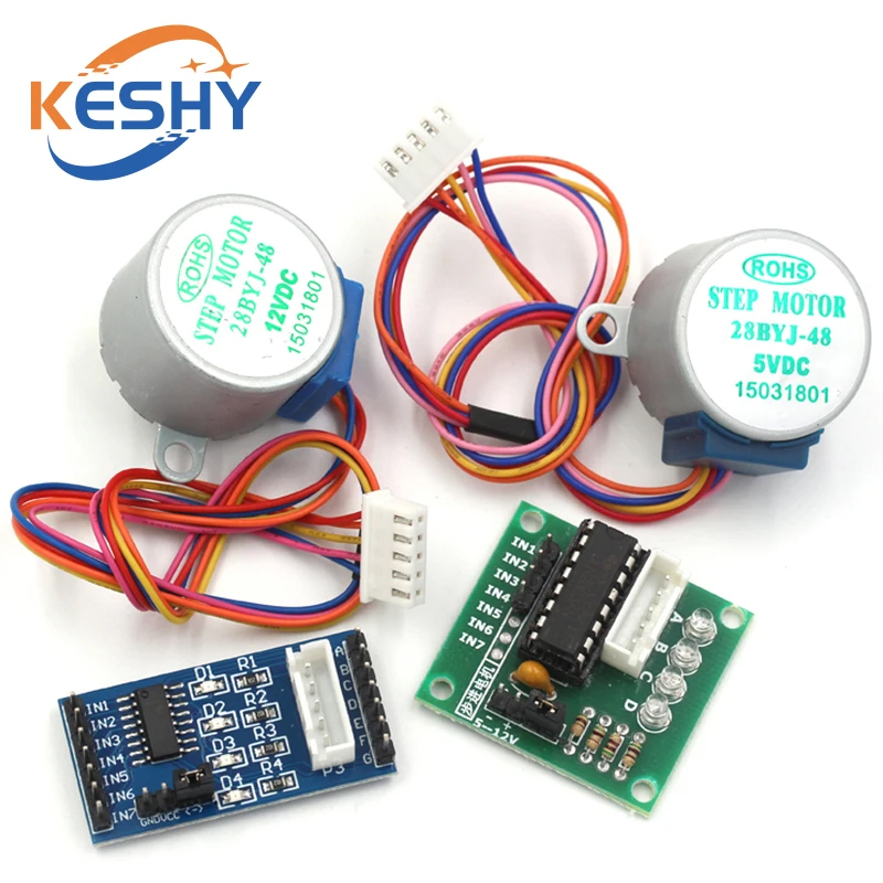 5V 4 Fase 28BYJ-48 DC Gear Ste - Stepper Motor 28Byj ulasan dan harga