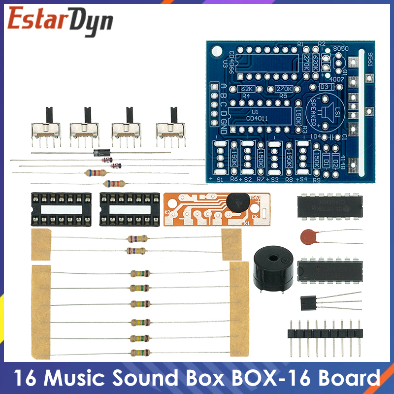 16 Kotak Suara Musik BOX-16 Pa - Diy Electronics For Kids ulasan dan harga