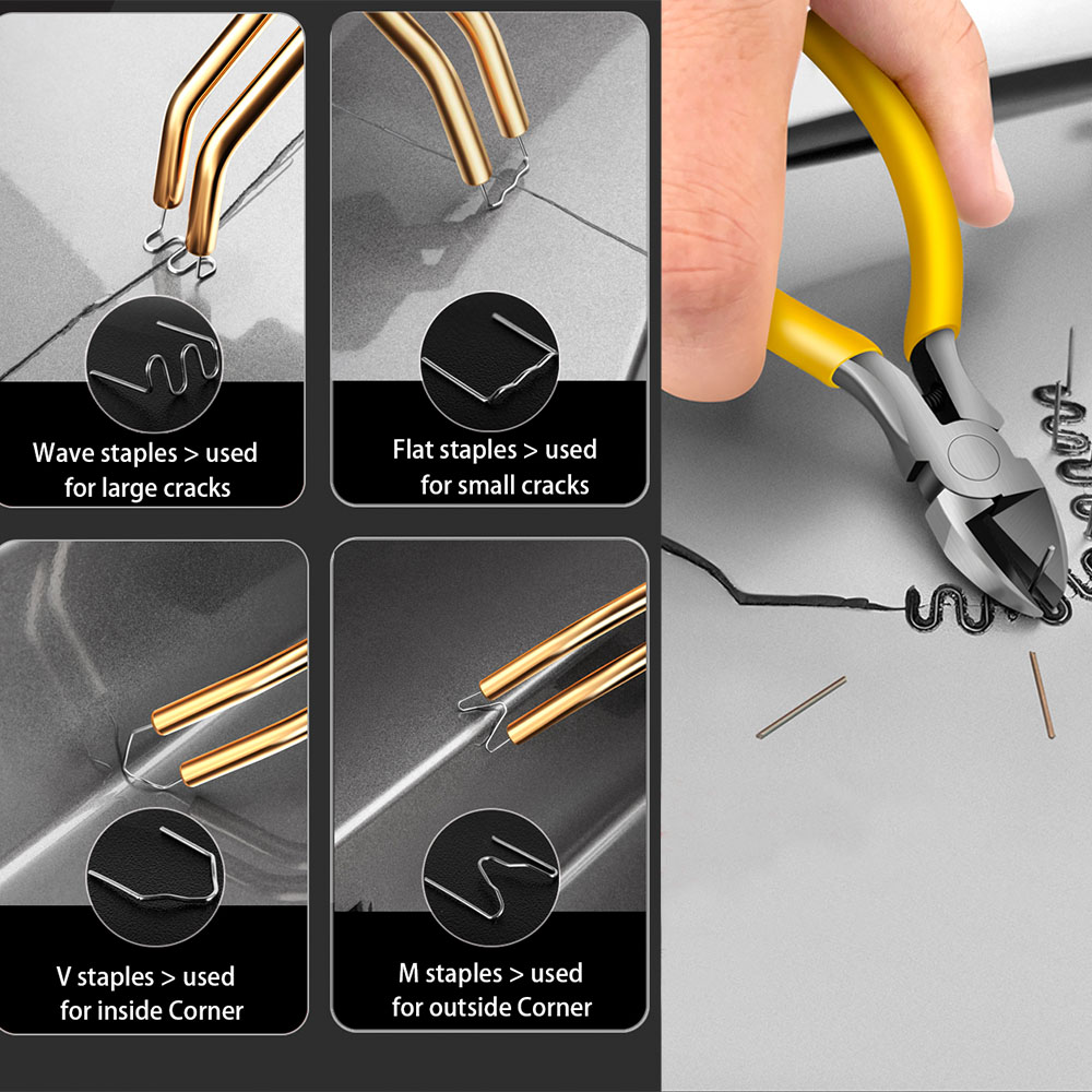 Mesin las plastik 50W, Stapler - Soldering Iron Kit ulasan dan harga