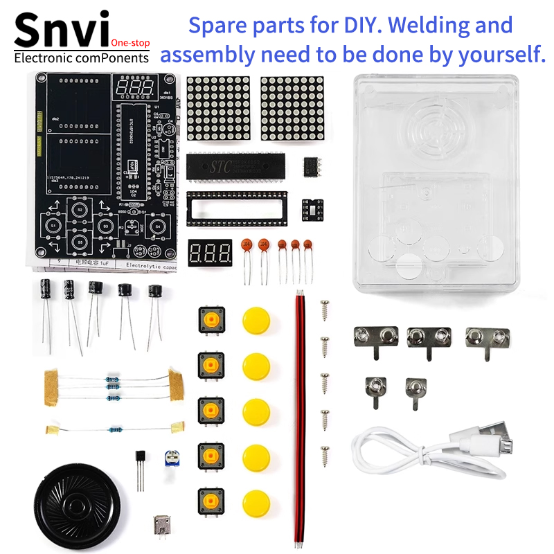 Snvi DIY Pixel Game Console Ki - Diy Electronics For Kids ulasan dan harga
