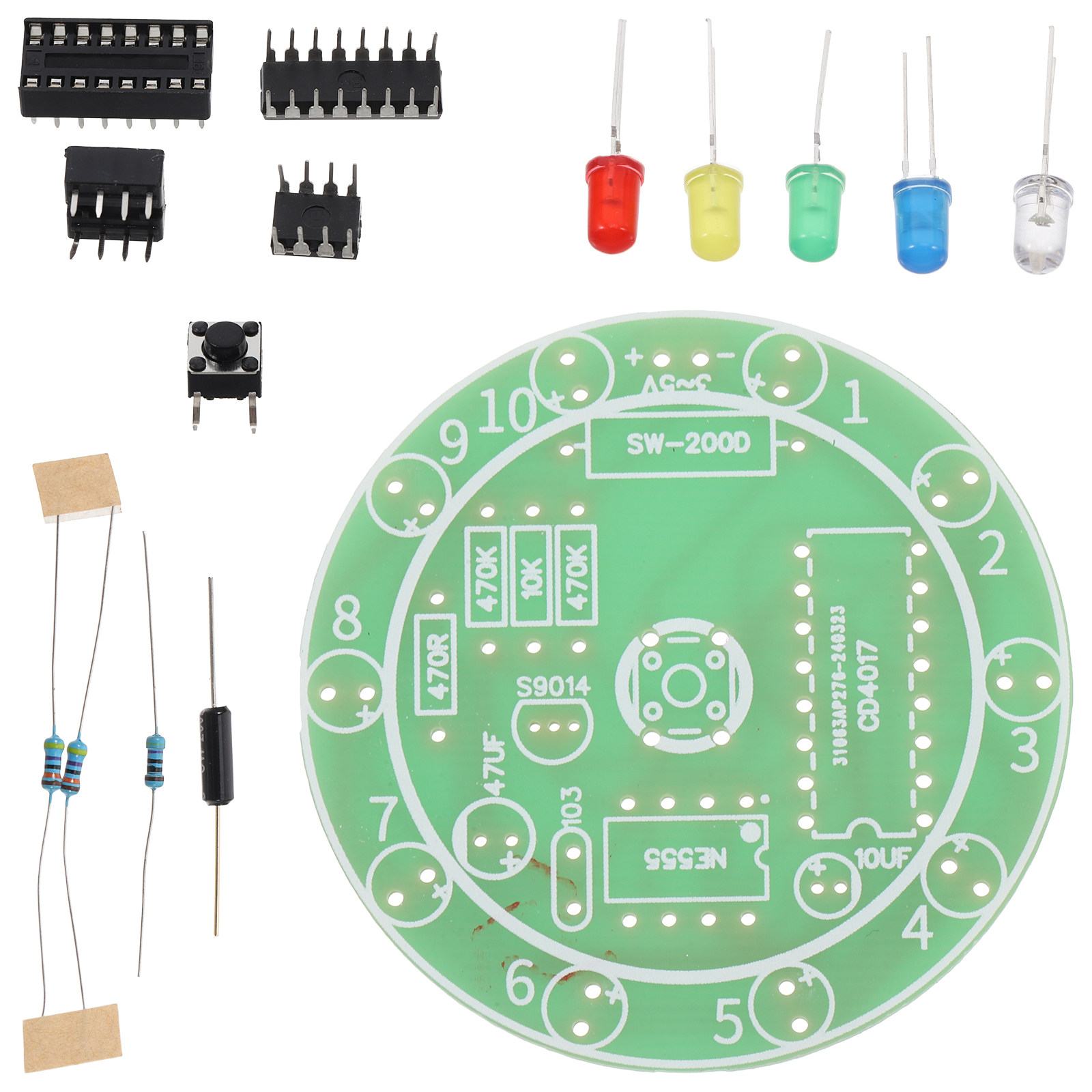 Kit Penyolderan Elektronik DIY - Diy Electronics Kits For Beginners ulasan dan harga