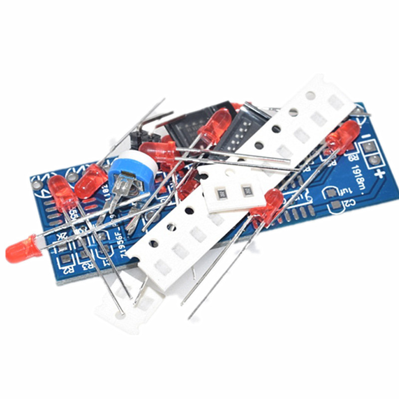 NE555 + CD4017 Kit DIY rangkai - Diy Electronics News ulasan dan harga